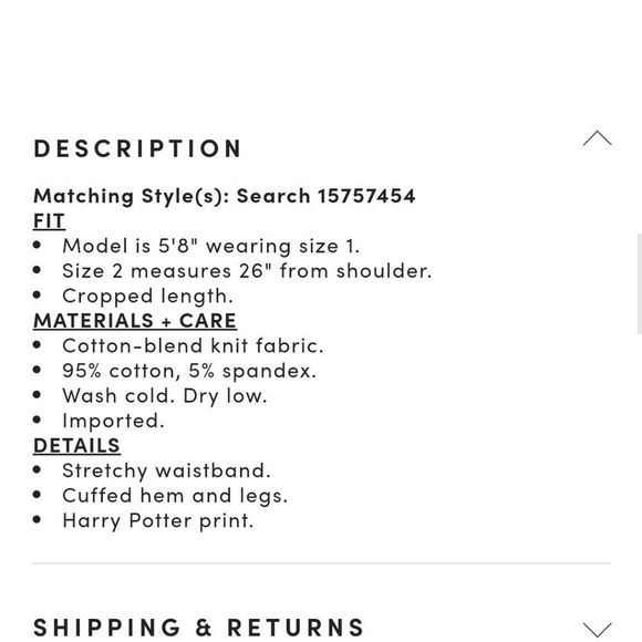 NWT Torrid Harry Potter Death Eater Jogger - Picture 6 of 9